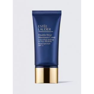 „Double Wear Maximum Cover“ kamufliažinis pagrindas veidui ir kūnui SPF 15